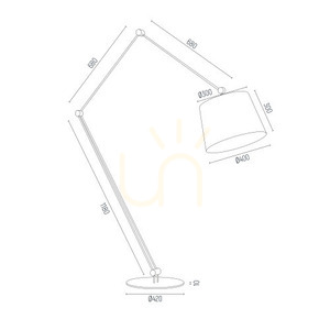 Lampadar Argon Zakyntos Bis 3952 negru/crom E27 15 W 2 Lampadar Argon Zakyntos Bis 3952 negru/crom E27 15 W small 2