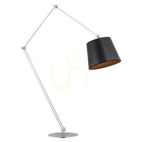 Verifica Lampadar Argon Zakyntos Bis 3952 negru/crom E27 15 W