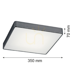 Plafonieră ARGON Ontario gri 4xE27 350 mm IP20 1578 small 2