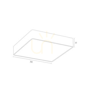 Plafond ARGON Ontario negru 4xE27 350 mm IP20 1580 small 6