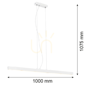 Lampă suspendată LED ARGON Vermont alb 24W IP20 3950 small 2