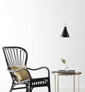 Lampa suspendată Markslojd ZIP 106805 crom negru sticlă transparentă E27 small 2