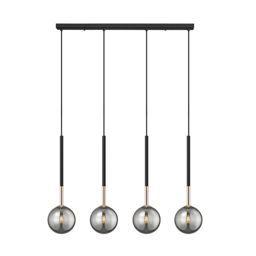 Verifica Lampă suspendată Zuma Line ARCTURUS P0574-04D-SDFZ negru LED