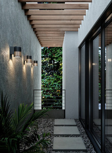 Lampă de perete pentru exterior ALUDRA negru Nordlux 2 Lampă de perete pentru exterior ALUDRA negru Nordlux small 2