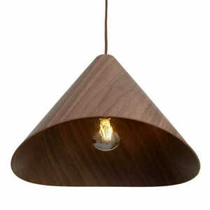 Lampa suspendată Max Light Sakura P0548 lemn nuc închis metal 1x60W 33,5 cm small 1