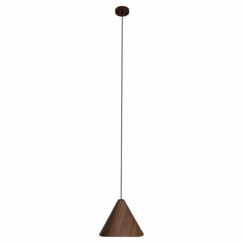 Verifica Lampa suspendată Max Light Sakura P0548 lemn nuc închis metal 1x60W 33,5 cm