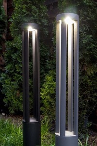 Stâlpul de iluminare din metal gri, Moară de vânt LED 80cm 10W 6400K / 4000K / 2700K small 9