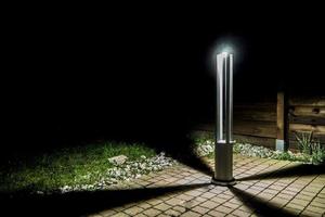 Stâlpul de iluminare din metal gri, Moară de vânt LED 80cm 10W 6400K / 4000K / 2700K small 8