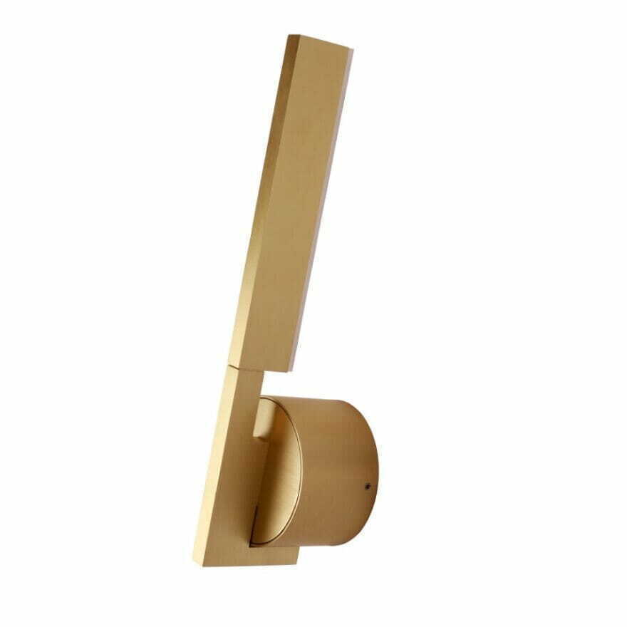 Vedere Aplică perete LED Max Light Merano Gold W0345 6W 3000K aurie Aplică perete LED Max Light Merano Gold W0345 6W 3000K aurie