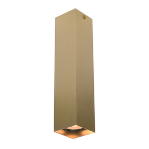 Lampă de suprafață Italux Ander GU10 neagră aluminiu 24 cm CLN-28394-L-GD small 1