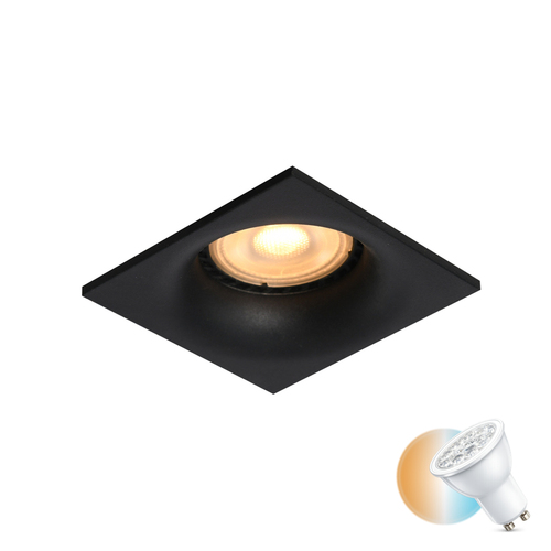 Verifica Lumină încastrată Italux Aranta GU10 negru aluminiu DL-61903A-BK