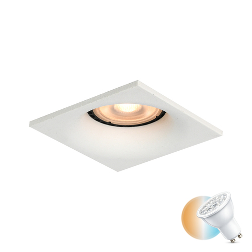 Verifica Lumină încastrată Italux Aranta GU10 alb aluminiu DL-61903A-WH