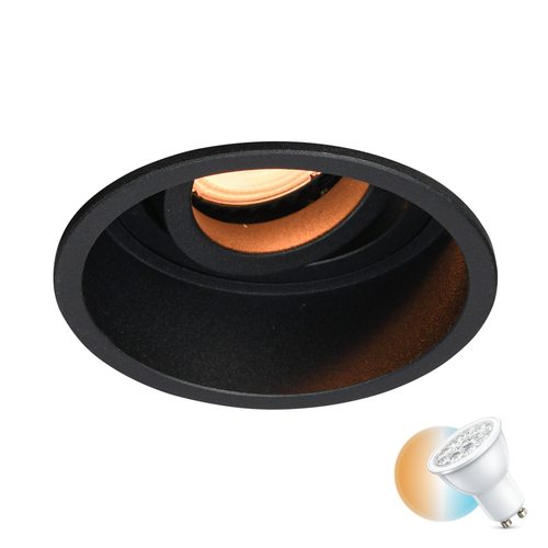 Verifica Lumină încastrată Italux GU10 neagră aluminiu IP20 DL-88290-GU-BK