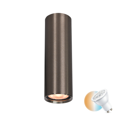 Verifica Lampă de suprafață Italux Lopus bronz GU10 aluminiu IP20 CLN-48930-M-BRO