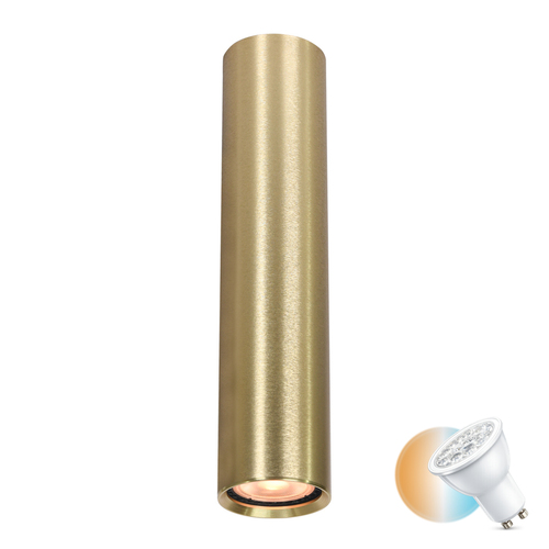 Verifica Lampă de suprafață Italux Lopus aur GU10 aluminiu CLN-48930-L-GD