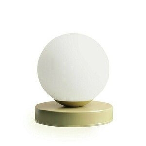 Lampă de masă Aldex Ball Pistachio S, verde fistic, glob de sticlă 14 cm, E14, 1076B12_S small 0