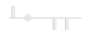 Aplică Aldex Trevo 3 alb metal 81 cm GU10-MR11 SKU 1104Y_2 small 0