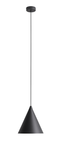 Verifica Lampă suspendată Aldex Form Negru Metal 24 cm 1108G1