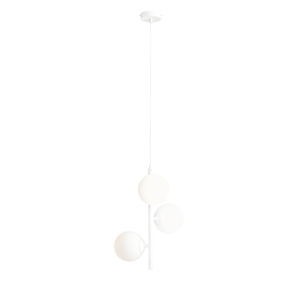 Lampă suspendată Aldex Fin 3 White S – 3 globuri de sticlă Ø 14 cm, E14, albă 1120E_S small 0