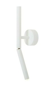 Aplică Aldex Stick All White 1084C albă din metal, G9, 36 cm small 0