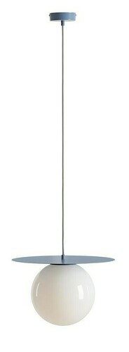 Verifica Lampă pendant Aldex Loop Dusty Blue metal sticlă 40 cm 1125G16_L