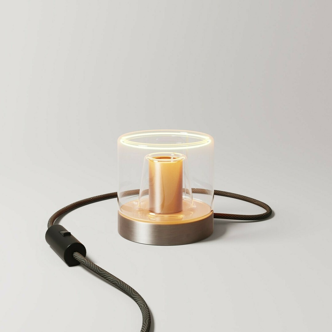 Verifica Gri argintiu Creative-Cables 6W Lampă de masă CAPL20867v30863 Gri argintiu Creative-Cables 6W Lampă de masă CAPL20867v30863