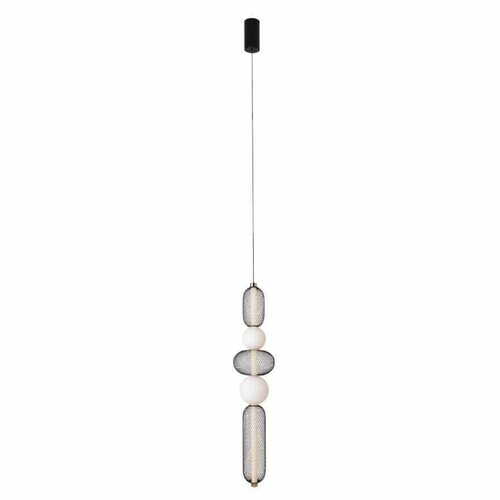 Verifica Lampă suspendată Max Light Bora B P0592 negru-auriu 22 cm LED 28 W