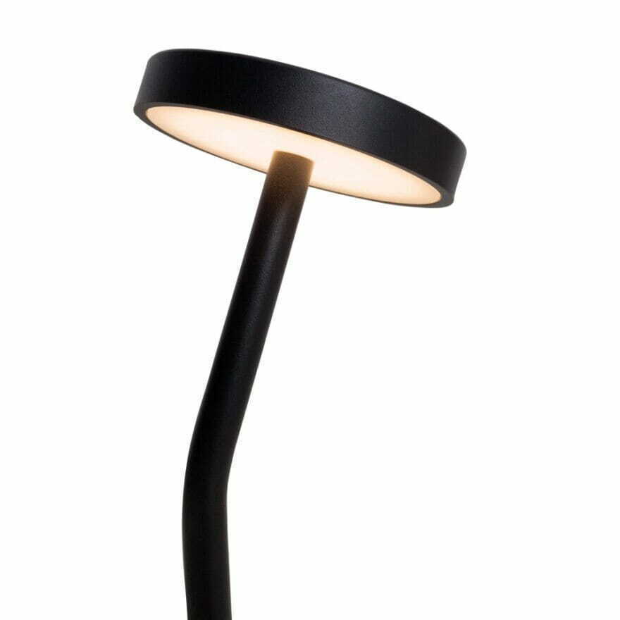 Vedere Lampă de masă Max Light Ibiza T0061 neagră metal 35 cm LED 6W Lampă de masă Max Light Ibiza T0061 neagră metal 35 cm LED 6W