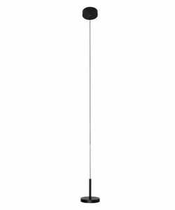 Lampa suspendată Max Light Ibiza P0528 negru LED 8W metal 12 cm small 0