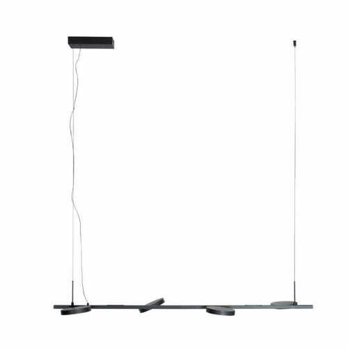 Verifica Lampă suspendată Max Light Ibiza IV P0529 negru LED 32W 120 cm