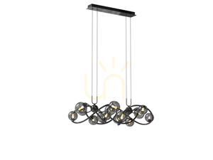 NANCY - Lampă suspendată cu 14 lumini. Aviano PREMIUM small 2