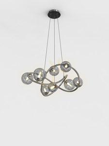 NANCY - Lampă suspendată cu 8 lumini. Aviano PREMIUM small 0
