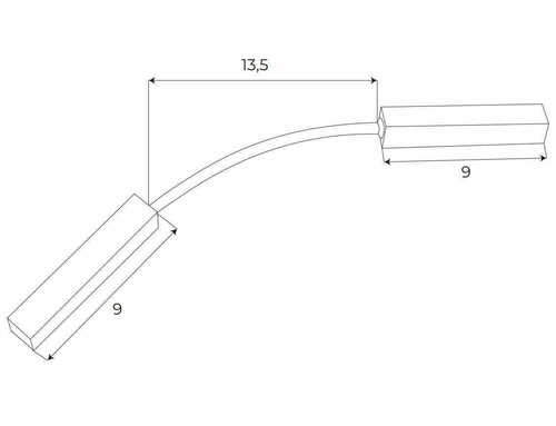 Verifica Conector alimentare șină magnetică Max Light MAX negru MA0003