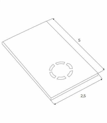 Verifica Capac de capăt șină adâncă Max Light MAX MA0012 negru plastic