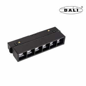 Spot pe șină magnetic Max Light MAX M0003D negru LED 5.5W 3000K DALI small 0