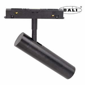 Spot pe sina magnetic Max Light MAX M0011D negru LED 7.9W 3000K DALI small 0