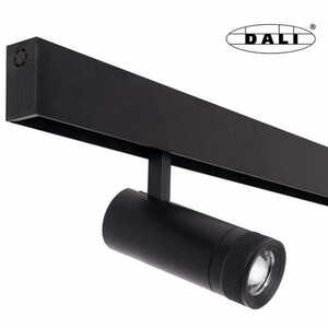 Spot pe sina magnetic Max Light MAX M0013D negru LED 13W 3000K DALI aluminiu small 0