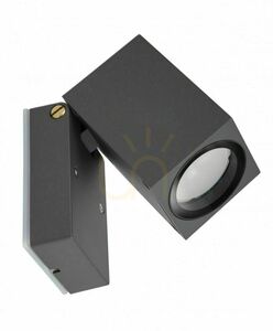 Aplică exterior SU-MA MINI gri închis LED GU10 IP44 5005 DG small 0