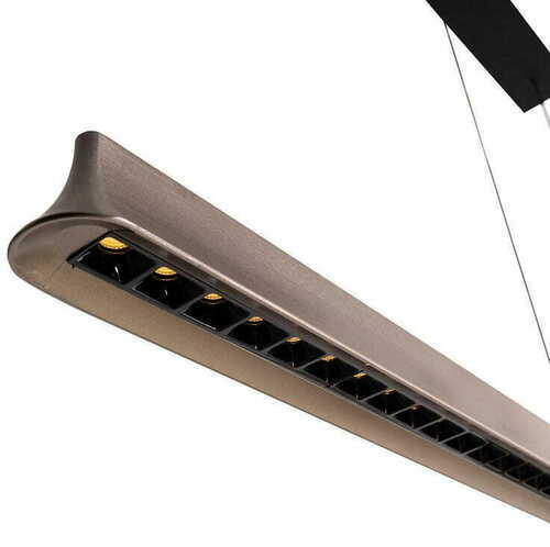 Verifica Lampă suspendată JO-JO Simple, negru-gri, LED, 124 cm, Max Light P0595