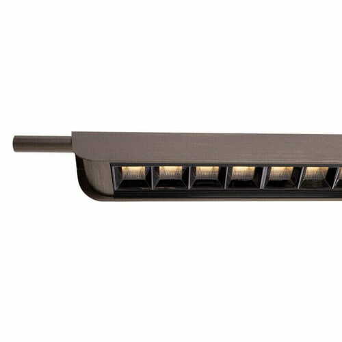 Verifica Pendul Max Light JO-JO P0597 negru/gri metal LED dimabil 124 cm