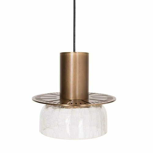 Verifica Lampa suspendată Max Light Signature P0530 alamă sticlă transparentă LED 15 cm