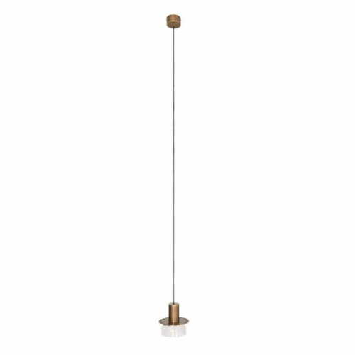 Verifica Lampa suspendată Max Light Signature P0530 alamă sticlă transparentă LED 15 cm