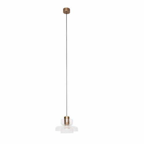 Verifica Lampa suspendată Max Light Signature C P0532 alamă sticlă transparentă LED 8W