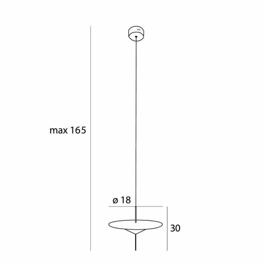 previzualizare Lampa suspendată Max Light Cone P0554 negru 18 cm 12W LED Lampa suspendată Max Light Cone P0554 negru 18 cm 12W LED