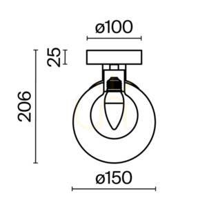 BASIC FORM MOD521WL-01G1 lampă de perete Maytoni small 9