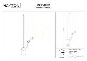 Lampa de podea FLOW MOD147FL-L20BK1 Maytoni small 7
