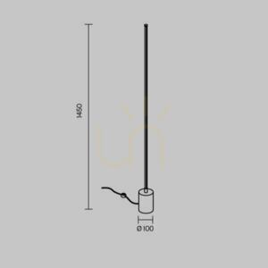 Lampa de podea FLOW MOD147FL-L20BK1 Maytoni small 8