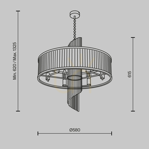 FRAME lampă suspendată MOD174PL-06G Maytoni small 11