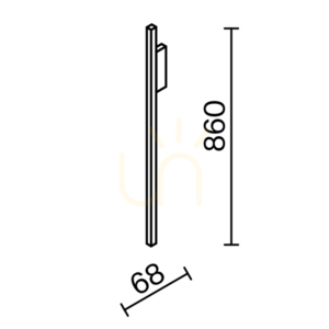 Lampă de perete HALO MOD245WL-L24BK Maytoni small 9