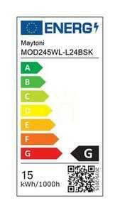 Lampă de perete HALO MOD245WL-L24BSK Maytoni small 6